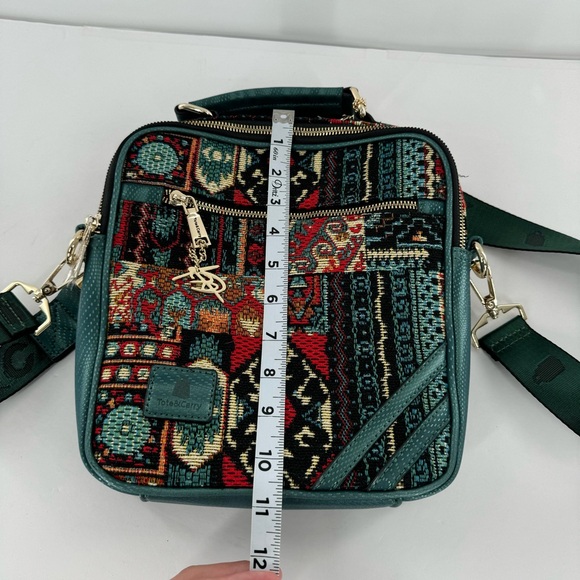 Tote & Carry Tapestry Boho Crossbody Purse Apollo - Picture 7 of 9